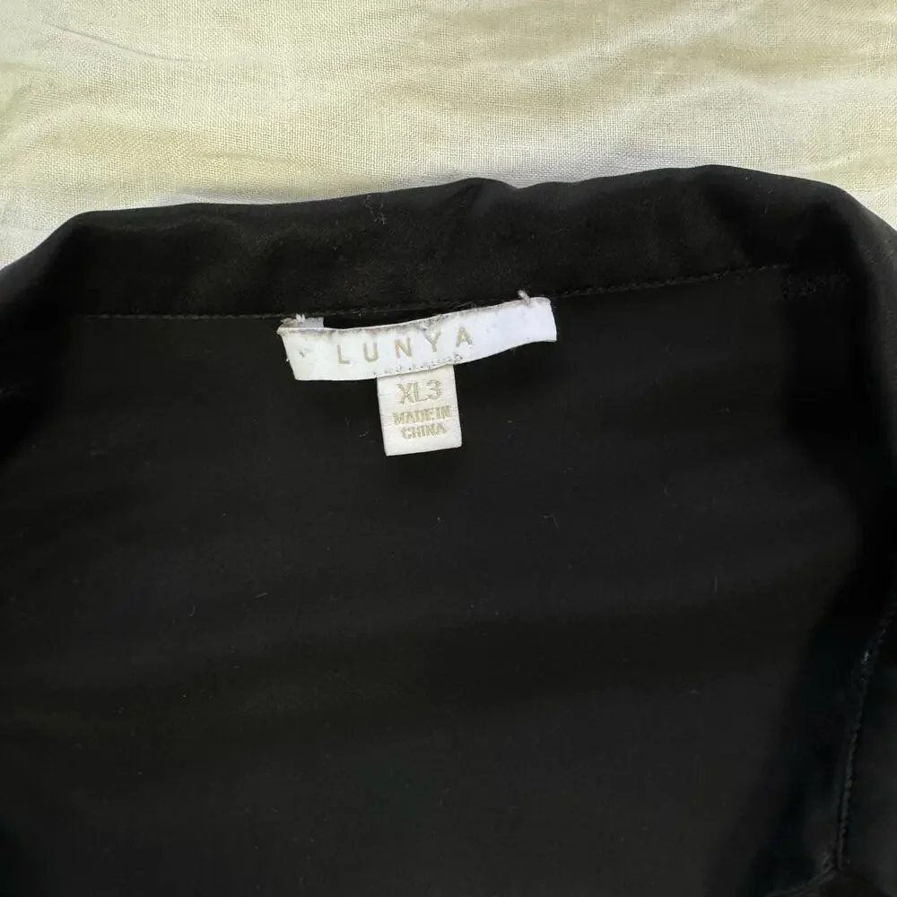 Lunya Washable Silk High Rise Pajama Pant Set — Size 3X - Picture 5 of 10